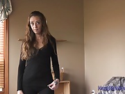 Becca burnz - Stripper MILF First Porn