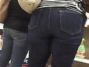 Step mommy Asses in Jeans