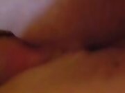 Cum on Rae's toes