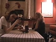 Bad beauty gives head in public restroom