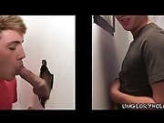 Another Guy Sticking His Cock Through The Wall - UnGloryHole