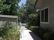 Girl cleave gagged tries to escape