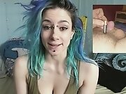 Cute girl mocks micropenis SPH cockrate