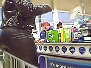 full leather in supermarket