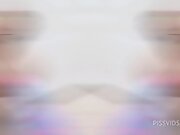 GEMMA LEONE shoots a lot of milk in the air while 5 cocks...