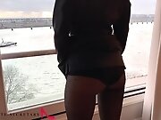My Private Secretary Sex Meeting In Front Of The Hotel...