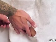 Stunning Milf Sucks And Analed In The Bath With Natasha Nice