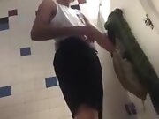 Caught in the changing room