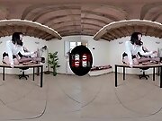 Sensual Lauretta and Lily Take Off Each Other'...