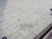 hot flats dangling by blonde lady