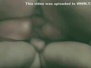 Two Guy Wildly Double Pound Dark Haired Slut