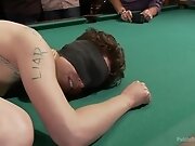 Lily Labeau Gets Played In Raunchy Pool Hall -...