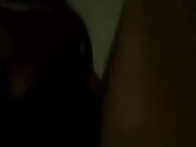 Italian MILF White Corset Blow