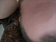 Cunnilingus.Woman dominates, licking, sucking pussy.