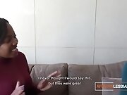 African Ebony Gf Sucking On Big Titties!