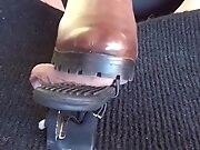Alina pedal cock pamping