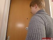 Normal Curvy Woman From Next Door With Short Hair At...