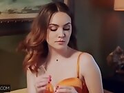Sexy Babe Knows How To Get His Full Attention - Freya Parker