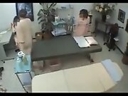 oriental wife massaged by 2 orientals