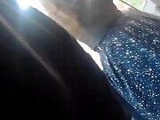 I touched big butt girl in tight jeans