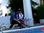 French couple enjoying hot 69 oral action before sex