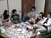 Best Japanese girl in Fabulous , Group Sex JAV video