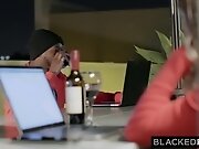 BLACKEDRAW Blonde Cadence devours every inch of...