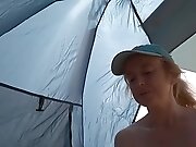 Pov Nympho Gf Beach Experience! Smokes Cigarette &...