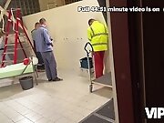 VIP4K. Teen is having several orgasms while her Boss is...