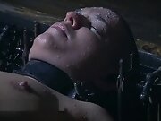Real dripping water torment in BDSM live show