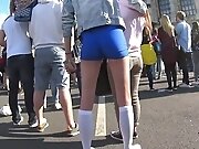 Tight teen 18+ Cheerleader Bootys!