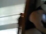 Huge cock sloppy blowjob with nose rubbing and face slapping