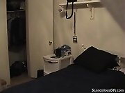 Slut caught as she sucks off bro in law