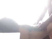 Fucking a hard BBC by window