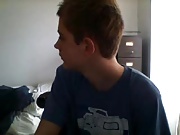 Belgium,Cutest Str8 Boy Fingering Ass,Cums On Cam,Tastes It