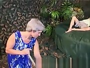 Hot Granny Cougar With Short Grey Hair And Perfect Body...