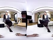 Your Loopy Female Boss is Wearing Pantyhose 1 - Nylons...