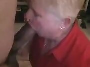 Fat Granny Sucking A Big Black Cock