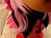 Playgirl Provides Her Bushy Pussy For Licking And Nailing