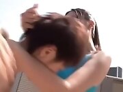 Ballbusting japanese tall girl deadly kick
