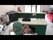 not Step mother sucks not Step son at office Hotmoza