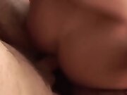 Chloe Delaure is getting her butt hole filled up with a...