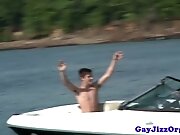 Gay sailor outdoor orgy with Chip Young