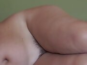 I inserted cock my wife's in her hairy cunt and...