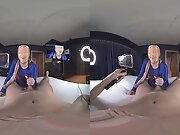 Natacha Guapa Tan Nylon Encasement Blowjob