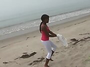 ATKGirlfriends video: Ana Foxxx outdoor fun at the beach