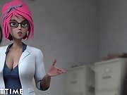 ADULT TIME - Hentai Sex University Prodigy Dominates...