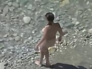 Beach deepthroat blowjob and fucking