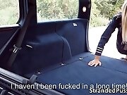 Horny chick Christen Courtney gets fucked hard by the...