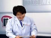 naked Korean girls host TV show